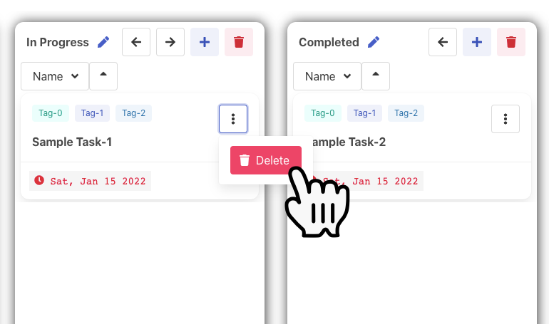 Delete a Task
