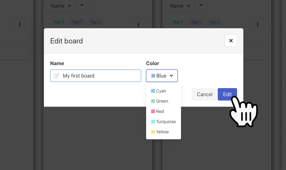 Edit a Board